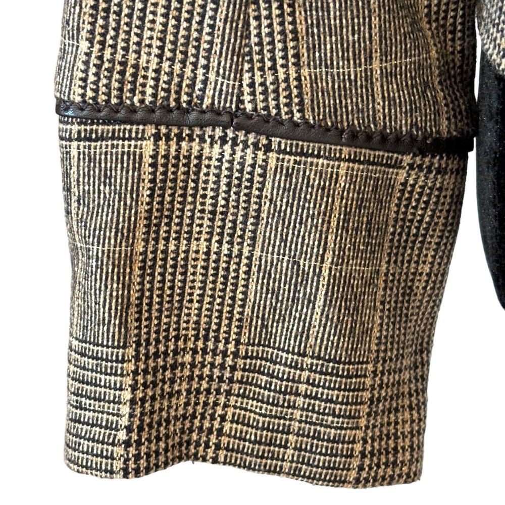 Dismero Metallic Plaid Jacket - Picture 5 of 10